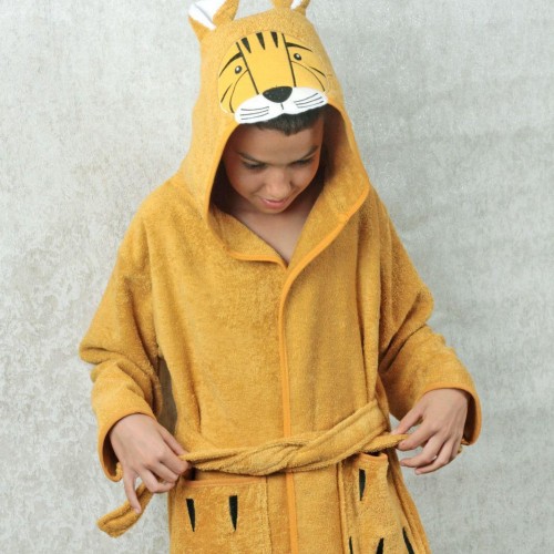 KARAKTER NAKIŞLI ÇOCUK BORNOZU